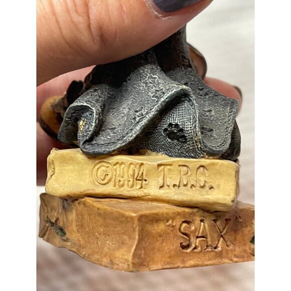 Boyds Bears & Friends The Folkstone Collection Figurine Man w/ Shopping Bags - Picture 11 of 12